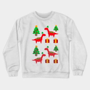 Holiday Dinosaurs Crewneck Sweatshirt